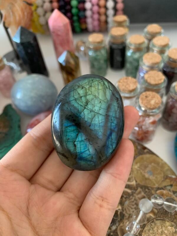 Labradorite Palm Stone