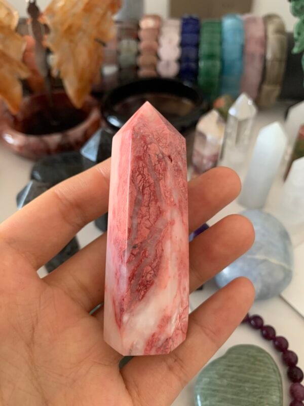 Peach blossom jade